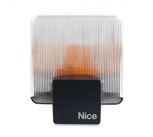 Сигнальна лампа Nice ELAC 230В з вбудованою антеною для воріт та шлагбаумів Сигнальна лампа Nice ELAC 230В з вбудованою антеною для воріт та шлагбаумів