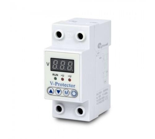 Автоматичний вимикач Lightwell ZS3 V protector 1P+N/63A реле напруги Автоматичний вимикач Lightwell ZS3 V protector 1P+N/63A реле напруги