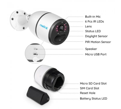 IP камера Reolink Go Plus IP камера Reolink Go Plus