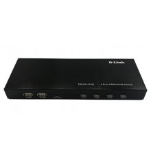 KVM-перемикач D-Link DKVM-410H 4xHDMI,4xUSB