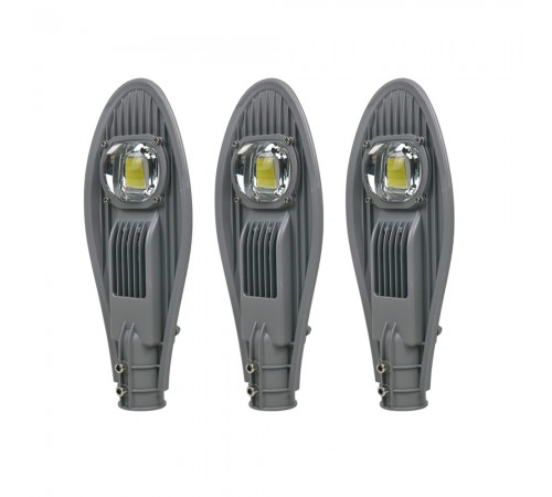 Комплект із 3-х світильників світлодіодних Lightwell LW-COB65K-50 COB консольний 50W Комплект із 3-х світильників світлодіодних Lightwell LW-COB65K-50 COB консольний 50W