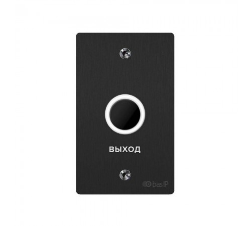Безконтактна кнопка виходу Bas-IP SH-45TU black Безконтактна кнопка виходу Bas-IP SH-45TU black