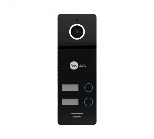 Відеопанель 2 Мп NeoLight MEGA/2 FHD Black на 2 абоненти Відеопанель 2 Мп NeoLight MEGA/2 FHD Black на 2 абоненти