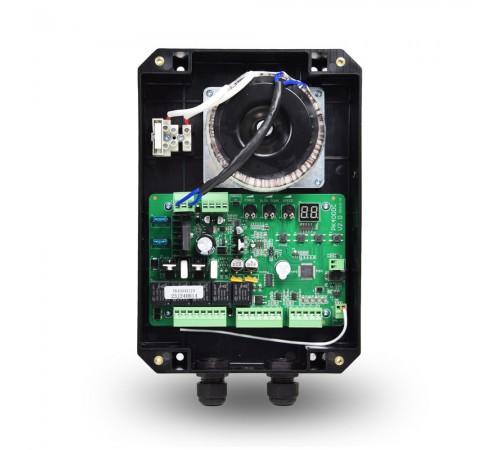 Комплект автоматики для розпашних воріт GATEXPERT SW300DC + Лампа сигнальна GATEXPERT YS433 + Фотоелементи GATEXPERT IR15 Комплект автоматики для розпашних воріт GATEXPERT SW300DC + Лампа сигнальна GATEXPERT YS433 + Фотоелементи GATEXPERT IR15