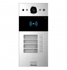 IP-панель виклику 2 Мп Akuvox R20B X4 OW на 4 абоненти