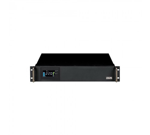Джерело безперебійного живлення Powercom KIN-1200AP RM LCD 1200ВА / 720Вт лінійно-інтерактивне Джерело безперебійного живлення Powercom KIN-1200AP RM LCD 1200ВА / 720Вт лінійно-інтерактивне