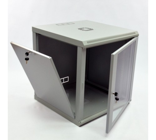 Шафа серверна CMS 12U 600 х 600 х 640 UA-MGSWL126G для мережевого обладнання Шафа серверна CMS 12U 600 х 600 х 640 UA-MGSWL126G для мережевого обладнання