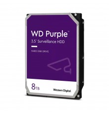 Жорсткий диск 8TB Western Digital Purple WD85PURZ для відеоспостереження