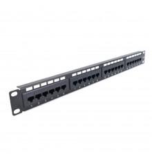 Патч-панель Hypernet 24-порти UTP кат. 5Е 19" PP-KUTP24-NM