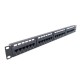 Патч-панель Hypernet 24-порти UTP кат. 5Е 19" PP-KUTP24-NM