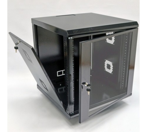 Шафа серверна CMS 12U 600 х 600 х 640 UA-MGSWA126B для мережевого обладнання Шафа серверна CMS 12U 600 х 600 х 640 UA-MGSWA126B для мережевого обладнання