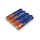 Комплект з 20 батарейок PKCELL Ultra Alkaline AAA LR03 1.5V по 4шт./плівка
