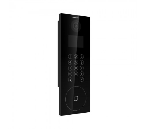 Багатоабонентська 2 Мп IP-відеопанель Hikvision DS-KD8103-E6 зі зчитувачем Mifare Багатоабонентська 2 Мп IP-відеопанель Hikvision DS-KD8103-E6 зі зчитувачем Mifare