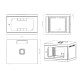 Шафа настінна CSV Wallmount Lite 9U-450 (перф)