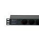 Мережевий фільтр Kingda KD-GER(16)N1008WKPB19A-C14 8 розеток 19"