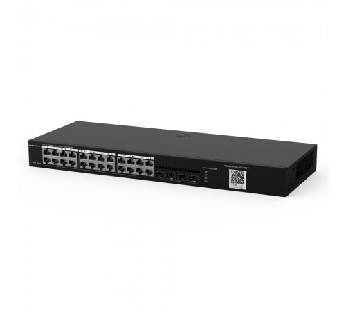 Комутатор Ruijie Reyee RG-NBS3100-24GT4SFP керований 28-портовий без PoE Комутатор Ruijie Reyee RG-NBS3100-24GT4SFP керований 28-портовий без PoE
