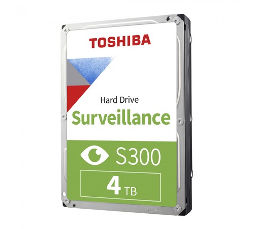 Жорсткий диск 4TB TOSHIBA S300 HDWT840UZSVA для відеоспостереження Жорсткий диск 4TB TOSHIBA S300 HDWT840UZSVA для відеоспостереження