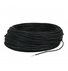 Силіконовий провід 18 AWG чорний (1 метр)