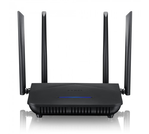 Бездротовий маршрутизатор ZYXEL NBG7510 AX1800, WiFi6, 1xGE WAN, 3xGE LAN, MU-MIMO, 4 антени (NBG7510-EU0101F) Бездротовий маршрутизатор ZYXEL NBG7510 AX1800, WiFi6, 1xGE WAN, 3xGE LAN, MU-MIMO, 4 антени (NBG7510-EU0101F)