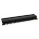 Патч-панель CMS 19" 24xRJ-45 FTP, кат. 5e з огранізатором кабелю
