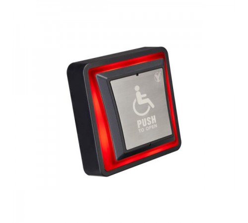 Кнопка виходу Yli Electronic PBK-871 (LED) для людей з обмеженими можливостями Кнопка виходу Yli Electronic PBK-871 (LED) для людей з обмеженими можливостями