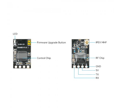 Приймач BetaFPV nano ELRS 400MHz Receiver Приймач BetaFPV nano ELRS 400MHz Receiver