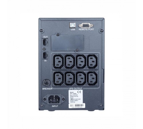Пристрій безперебійного живлення Powerсоm SPT-1500-II LCD 1500 ВА / 1200 Вт Пристрій безперебійного живлення Powerсоm SPT-1500-II LCD 1500 ВА / 1200 Вт