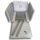 Шафа серверна Hypernet 12U 600 x 600 WMNC66-12U-FLAT для мережевого обладнання