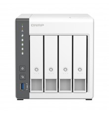 Система зберігання даних QNAP TS-433-4G з 4 відсіками для дисків, 4 ГБ DDR4, настільне виконання