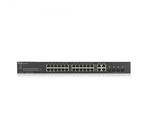 Смарт-керований комутатор на 24 порти ZyXEL GS1920-24V2 (GS1920-24V2-EU0101F) Смарт-керований комутатор на 24 порти ZyXEL GS1920-24V2 (GS1920-24V2-EU0101F)