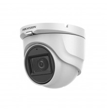 HD-TVI відеокамера 2 Мп Hikvision DS-2CE76D0T-ITMFS (2.8 мм) з вбудованим мікрофоном для системи відеонагляду