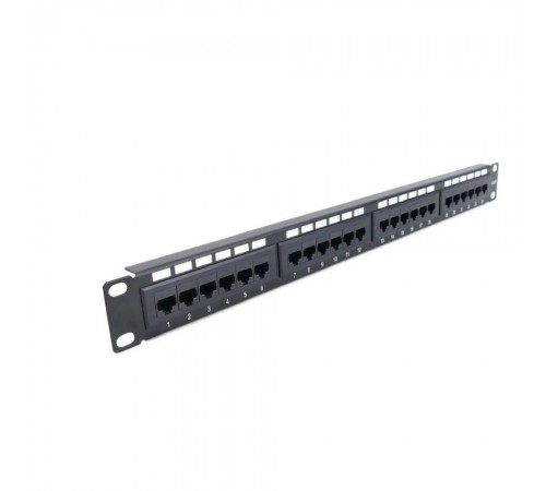 Патч-панель Hypernet 24 порти UTP 1U кат. 6е PP-KUTP6-24-NM Патч-панель Hypernet 24 порти UTP 1U кат. 6е PP-KUTP6-24-NM