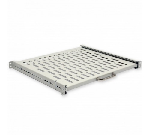 Полиця висувна 19" CMS UA-SHSL-400G 1U 400 мм, сіра Полиця висувна 19" CMS UA-SHSL-400G 1U 400 мм, сіра
