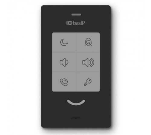 IP-аудіодомофон Bas-IP SP-03 black IP-аудіодомофон Bas-IP SP-03 black