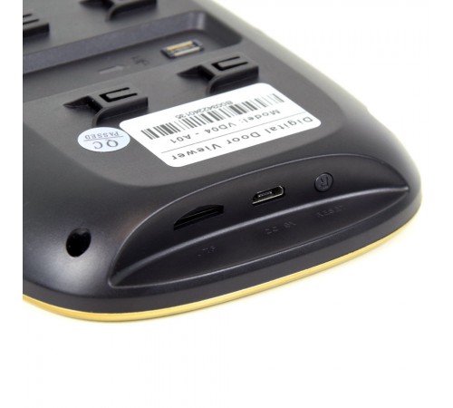 Відеодзвінок 1 Мп ZKTeco VD04-A01 Door Bell Відеодзвінок 1 Мп ZKTeco VD04-A01 Door Bell