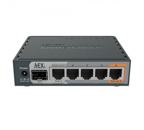 Маршрутизатор MikroTik hEX S (RB760iGS) Маршрутизатор MikroTik hEX S (RB760iGS)