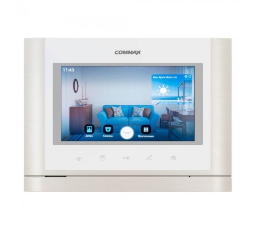 Wi-Fi відеодомофон 7" Commax CMV-70MX з переадресацією виклику у застосунок на смартфон Wi-Fi відеодомофон 7" Commax CMV-70MX з переадресацією виклику у застосунок на смартфон