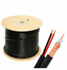 Кабель RG590-CU+2*0.75 PE бухта 305 м