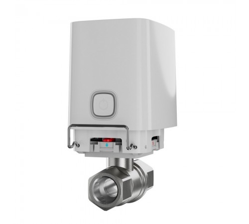 Кран перекриття води Ajax WaterStop 1/2" white з дистанційним керуванням Кран перекриття води Ajax WaterStop 1/2" white з дистанційним керуванням