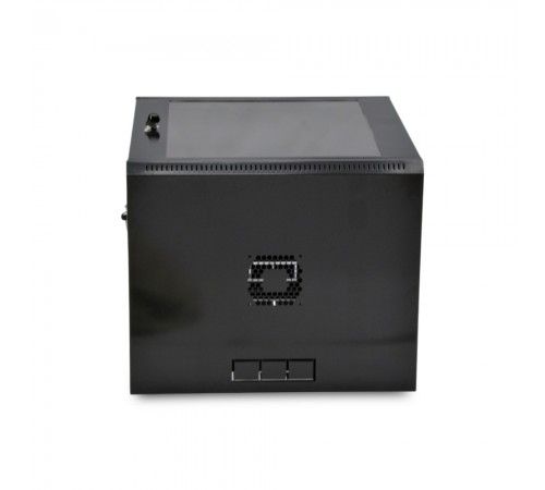 Шафа серверна SteelNet 12U 600 x 600 для мережевого обладнання (скло, чорний) Шафа серверна SteelNet 12U 600 x 600 для мережевого обладнання (скло, чорний)