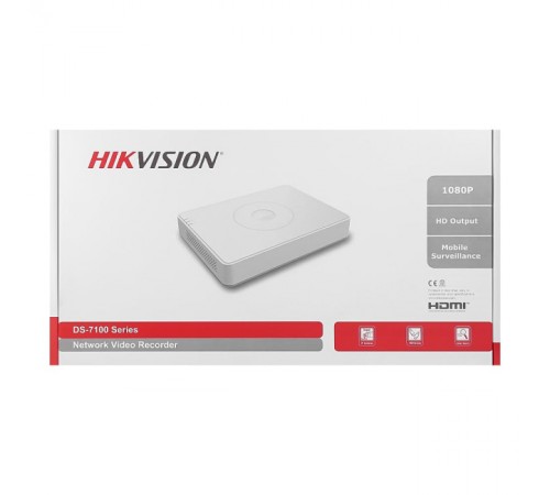 IP-відеореєстратор 8-канальний Hikvision DS-7108NI-Q1/8P(D) з 8 портами PoE для систем відеоспостереження IP-відеореєстратор 8-канальний Hikvision DS-7108NI-Q1/8P(D) з 8 портами PoE для систем відеоспостереження