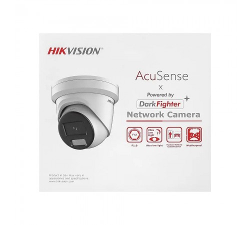 IP-відеокамера 4 Мп Hikvision DS-2CD2346G2H-IU (eF) (2.8 мм) AcuSense з відеоаналітикою для системи відеонагляду IP-відеокамера 4 Мп Hikvision DS-2CD2346G2H-IU (eF) (2.8 мм) AcuSense з відеоаналітикою для системи відеонагляду