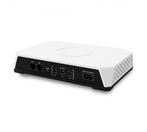 Джерело безперебійного живлення GreenVision GV-703-UPS-DC20-40W для Wi-Fi роутерів із вбудованим акумулятором Джерело безперебійного живлення GreenVision GV-703-UPS-DC20-40W для Wi-Fi роутерів із вбудованим акумулятором