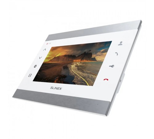 Відеодомофон Slinex SL-07N Cloud (silver+white) з Wi-Fi, детектором руху і записом відео Відеодомофон Slinex SL-07N Cloud (silver+white) з Wi-Fi, детектором руху і записом відео