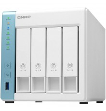 Система зберігання даних QNAP TS-431P3-4G з 4 відсіками для дисків, 4GB RAM, настільне виконання