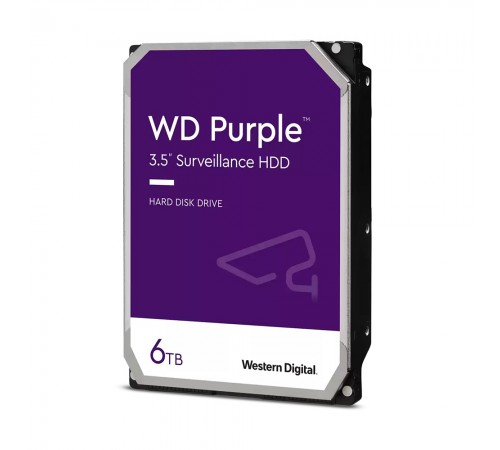 Жорсткий диск 6TB Western Digital WD62PURX для відеоспостереження Жорсткий диск 6TB Western Digital WD62PURX для відеоспостереження