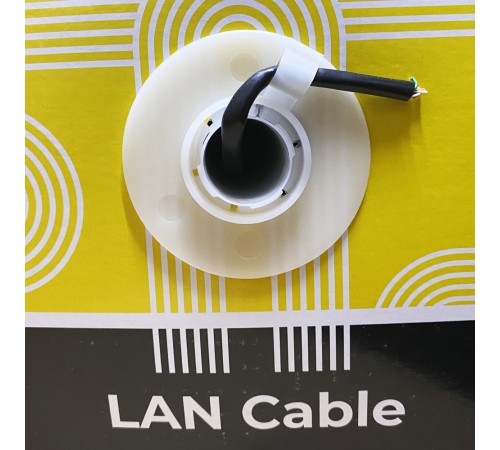Кабель звита пара GoldMine GM UTP 4*2*24AWG(0,51) СU CAT.5E PE (UTP мідь зовнішній) бухта 305 м Кабель звита пара GoldMine GM UTP 4*2*24AWG(0,51) СU CAT.5E PE (UTP мідь зовнішній) бухта 305 м