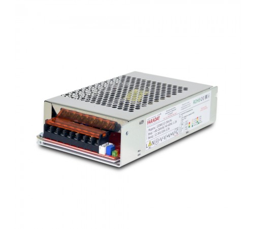 Блок живлення Faraday Electronics 120W/12-36v/ALU в алюмінієвому корпусі Блок живлення Faraday Electronics 120W/12-36v/ALU в алюмінієвому корпусі