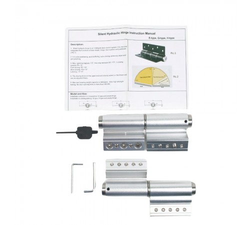 Гідравлічна петля ATIS GM-5L-S/A Silver Гідравлічна петля ATIS GM-5L-S/A Silver