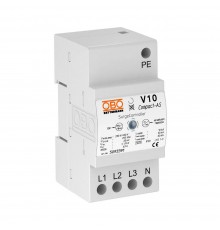 Обмежувач перенапруг OBO Bettermann Тип ІІ+III V10 COMPACT-AS 225V (5093391)